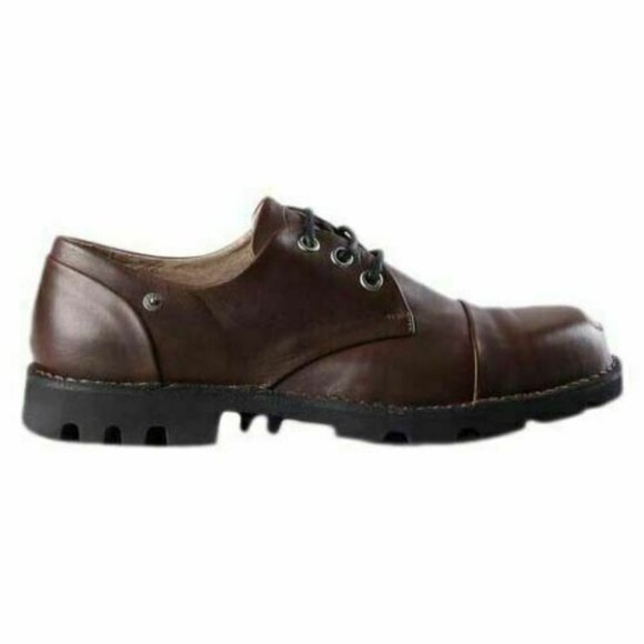 NIB Diesel Men Brown Steel LowHardkor Round SteelCap Toe Shoe Y01355-p1028-t2165 main image 6